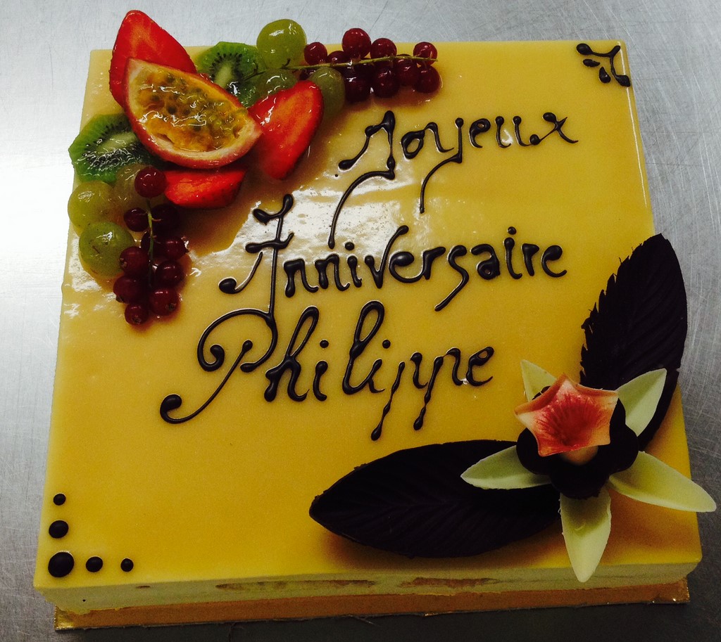 gateau fruits passion